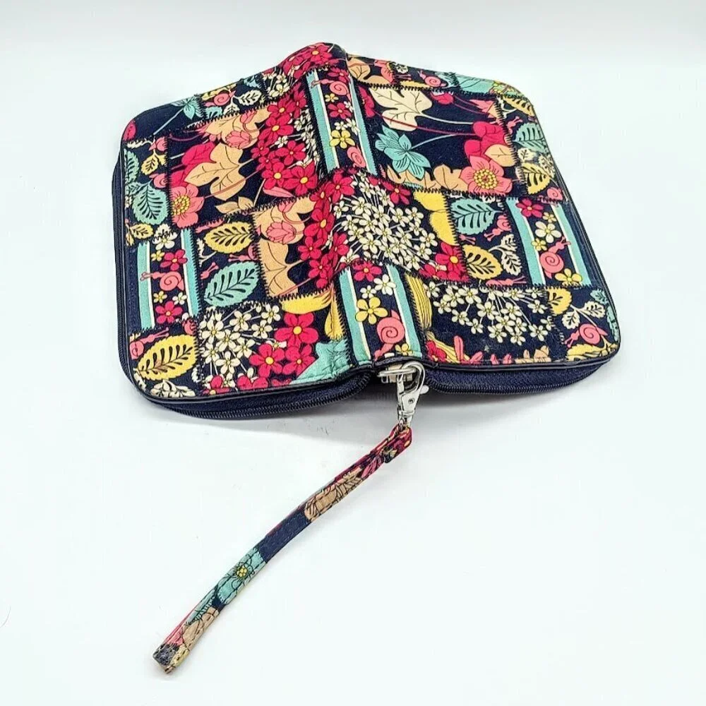 Vera Bradley Happy Snails Patchwork Wristlet Wallet